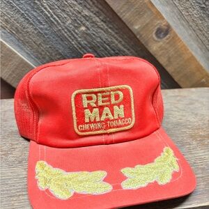 Red Man Chewing Tobacco Red Cap